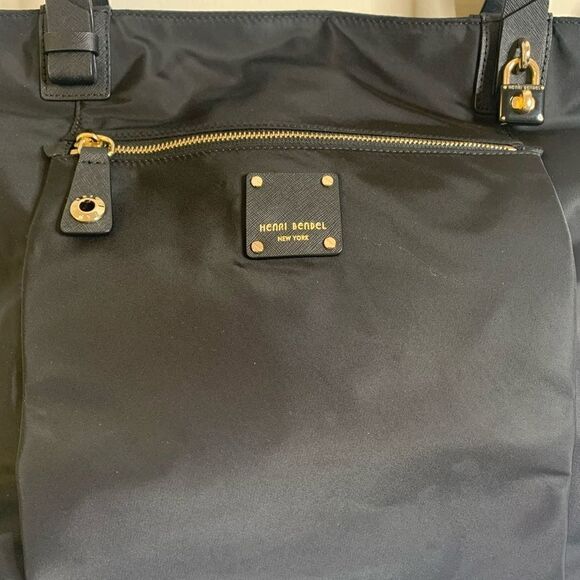 Henri Bendel Jetsetter Tote/Shopper - Black - Picture 4 of 14